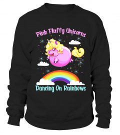 PINK FLUFFY UNICORNS DANCING ON RAINBOWS