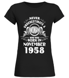 A woman who was born in November 1958 - Limited Edition