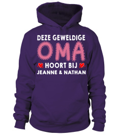 PERSONALISATIE DEZE GEWELDIGE OMA HOORT BIJ SHIRT