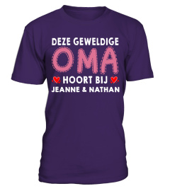 PERSONALISATIE DEZE GEWELDIGE OMA HOORT BIJ SHIRT