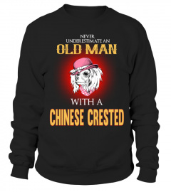 Old Man With A Chinese Crested
