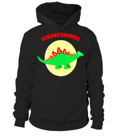 Steakosaurus - Funny Steak Dinosaur T-Shirt