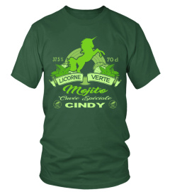 mojito licorne verte cuvée spéciale cindy