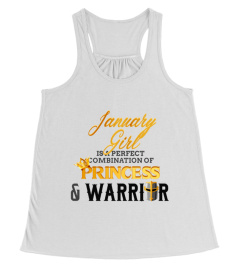 January girl is a perfect combination of Princess & Warrior