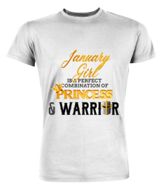 January girl is a perfect combination of Princess & Warrior