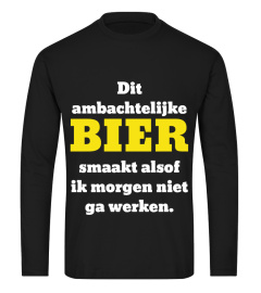 Ambachtelijk BIER smaakt!