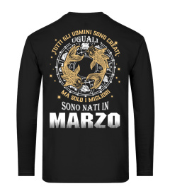 TUTTI GLI OUMINI SONO CREATI UGUALI MA SOLTANTO I MIGLIORI SONO NATI IN MARZO T-SHIRT