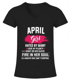 April girl hated by many & a mouth she can't control