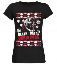Death Metal Ugly Christmas Sweater