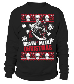 Death Metal Ugly Christmas Sweater