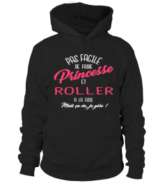 Princesse et roller