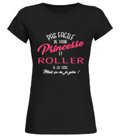 Princesse et roller