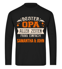 BESTE OPA ALLER ZEITEN FRAG EINFACH SAMANTHA & JOHN T-SHIRT