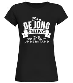 LIMITED-EDITION DE JONG TEE!