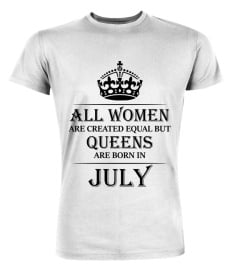 All women are created equal but queens are born in July