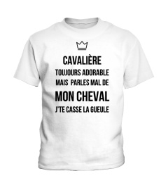 Cavalière toujours adorable