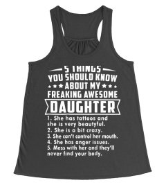 5 Things You Should Know About Freaking Awesome Daughter