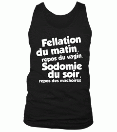  Fellation du matin, repos du vagin, sodomie du soir, repos des mâchoires