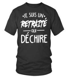 Je suis un Retraité qui déchire t shirt