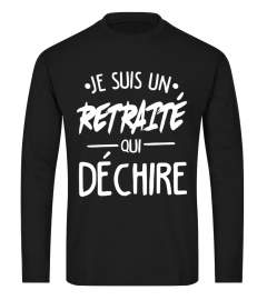 Je suis un Retraité qui déchire t shirt