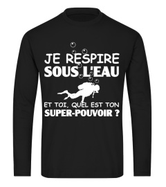 Je respire sous l'eau