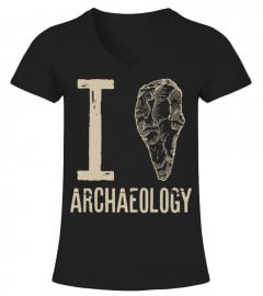 I LOVE ARCHAEOLOGY T SHIRT 