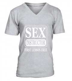 Sex Instructor First Lesson Free T-Shirt