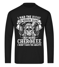 Being Cherokee...