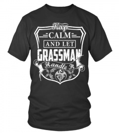Keep Calm GRASSMAN - Name Shirts