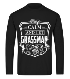 Keep Calm GRASSMAN - Name Shirts