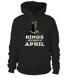 Kings are born in April birthday Shirt