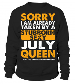 Christmas Gift Stubbornn July Queen