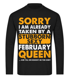 Christmas Gift Stubborn February Queen