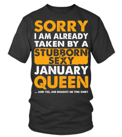 Christmas Gift Stubborn January Queen