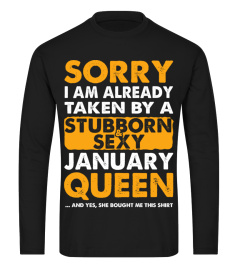 Christmas Gift Stubborn January Queen