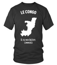 T-shirt Congo - histoire