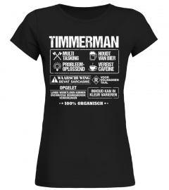 Timmerman 100% organisch