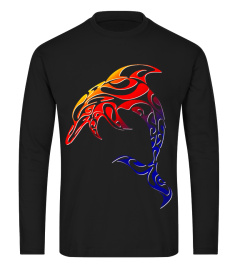 Dolphin Wildlife Tribal Native Art Ocean Nature Conservation