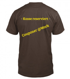 Kasse reserviert Couponer @Work