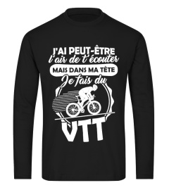 Je fais du VTT