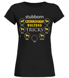 Stubborn Czechoslovakian Wolfdog Tricks Funny Gifts T-shirt