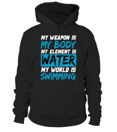 my world is swimming