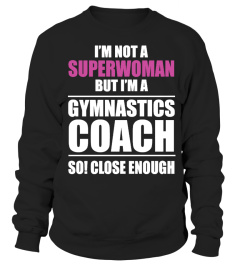 SUPERWOMAN GYMNASTICS COACH