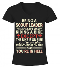 Being a scout leader is easy