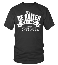 LIMITED-EDITION DE RUITER TEE!