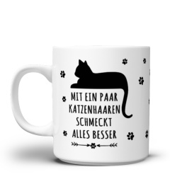 Mit ein paar Katzenhaaren ...