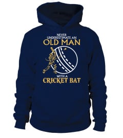 Old Man with Cricket Bat