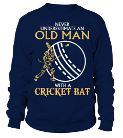 Old Man with Cricket Bat