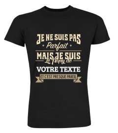 Personnalisable : Je ne suis pas parfait mais je suis le Papy de "votre texte" et c'est presque pareil | Cadeau T-Collector®