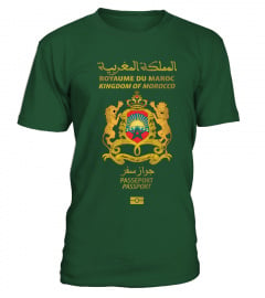 Morocco Passport T-shirt